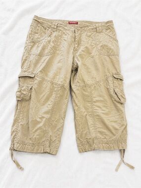 Unionbay Khaki Cargo Capris